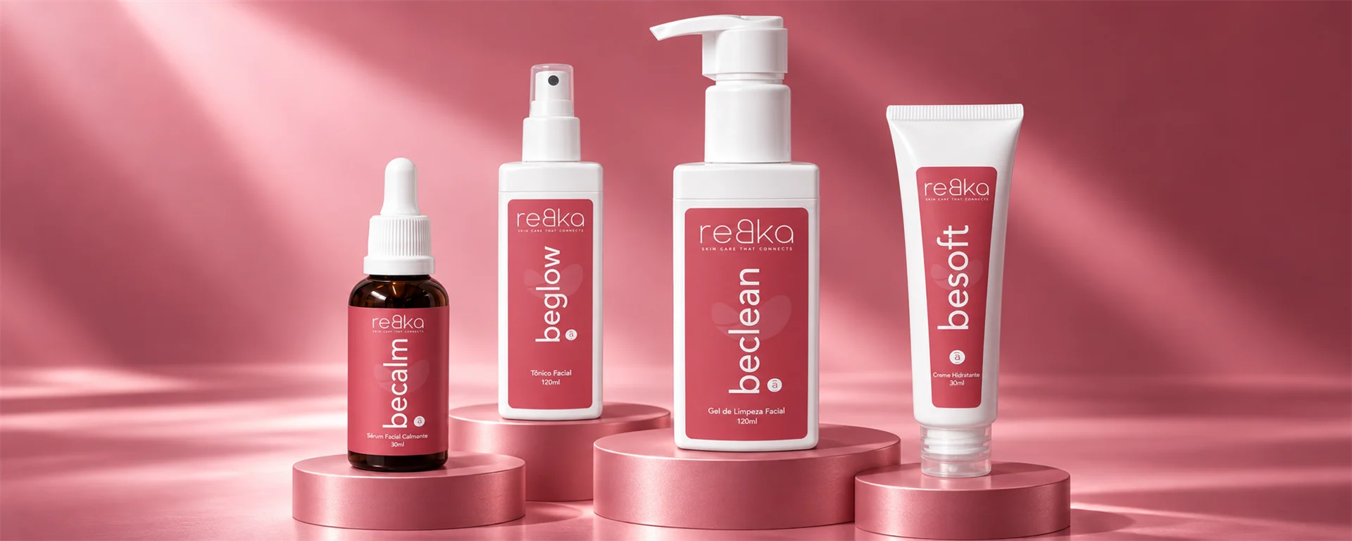 Ritual Rebka com os quatro produtos essenciais